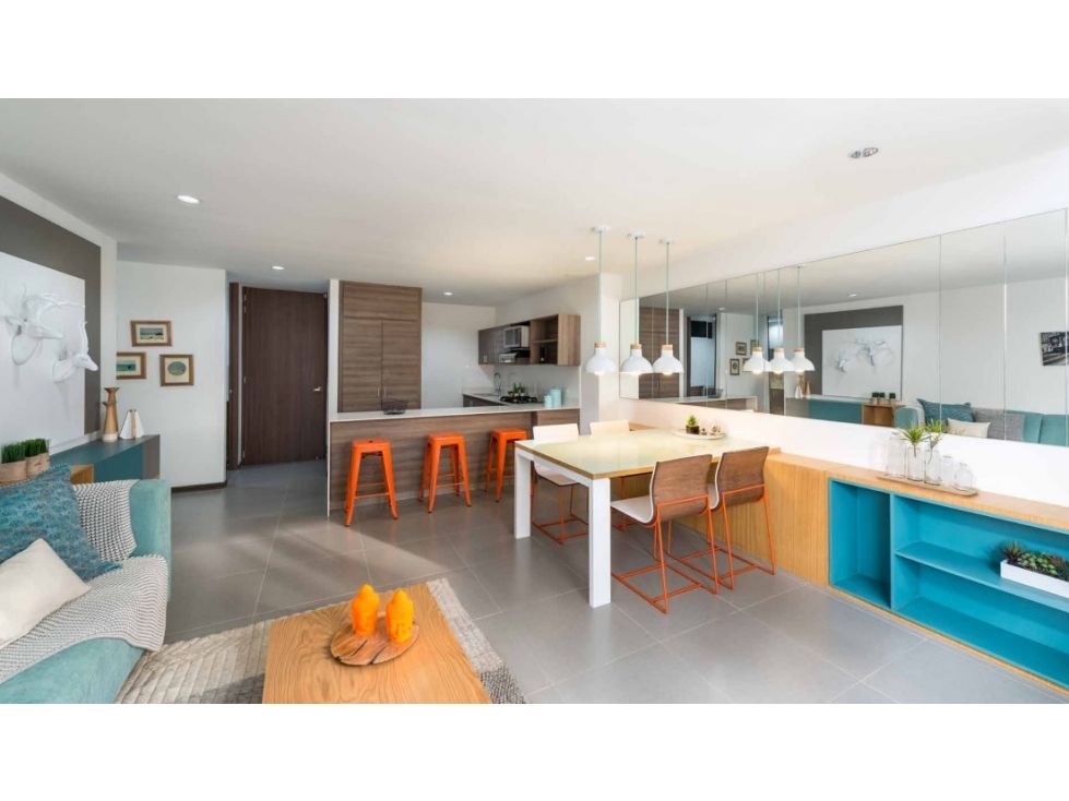 Apartamento en venta Antioquia Envigado Asd 87 m2 Habitaciones 3 Baños 2 Garajes 2 Precio $800000000