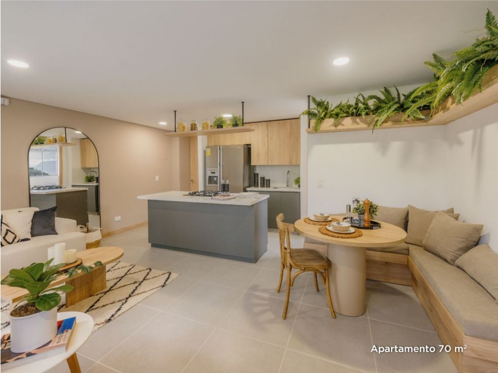 Apartamento en venta Antioquia Itagüí Ditaires 60 m2 Habitaciones 2 Baños 2 Garajes 1 Precio $390000000