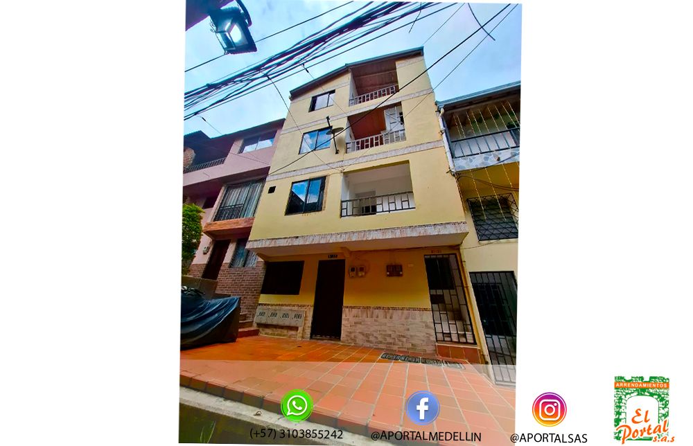 Apartamento en arriendo Antioquia Medellín Villa Flora 45 m2 Habitaciones 3 Baños 2 Garajes 0 Precio $1000000