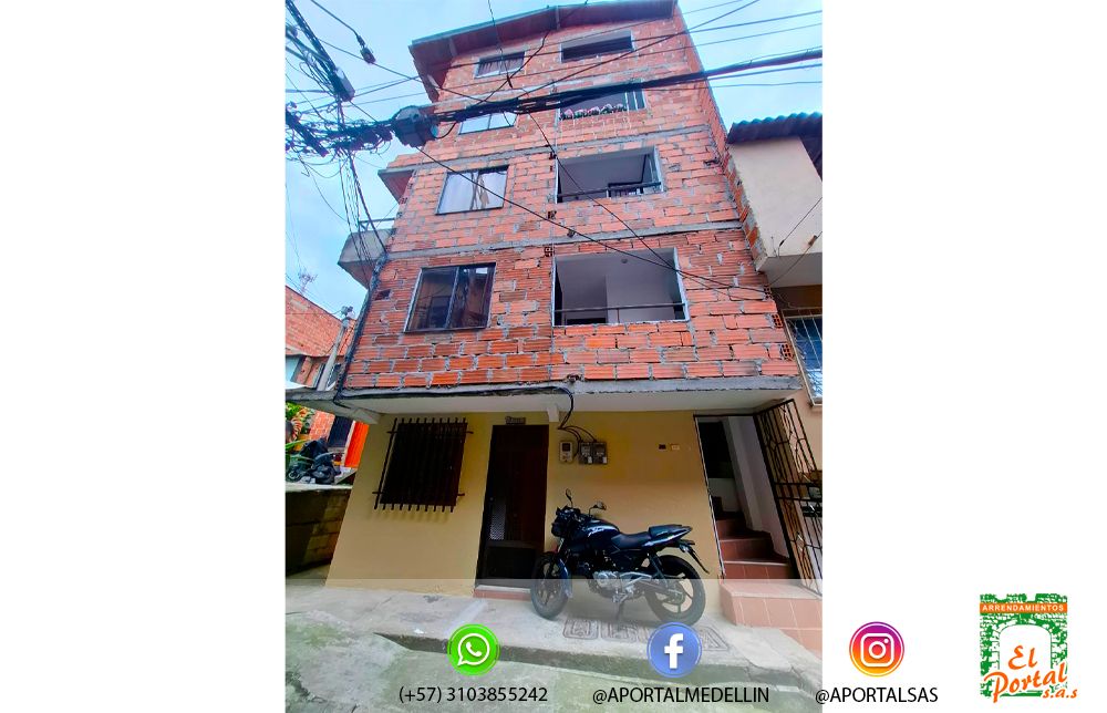 Apartamento en arriendo Antioquia Medellín Villa Flora 40 m2 Habitaciones 2 Baños 2 Garajes 0 Precio $1000000