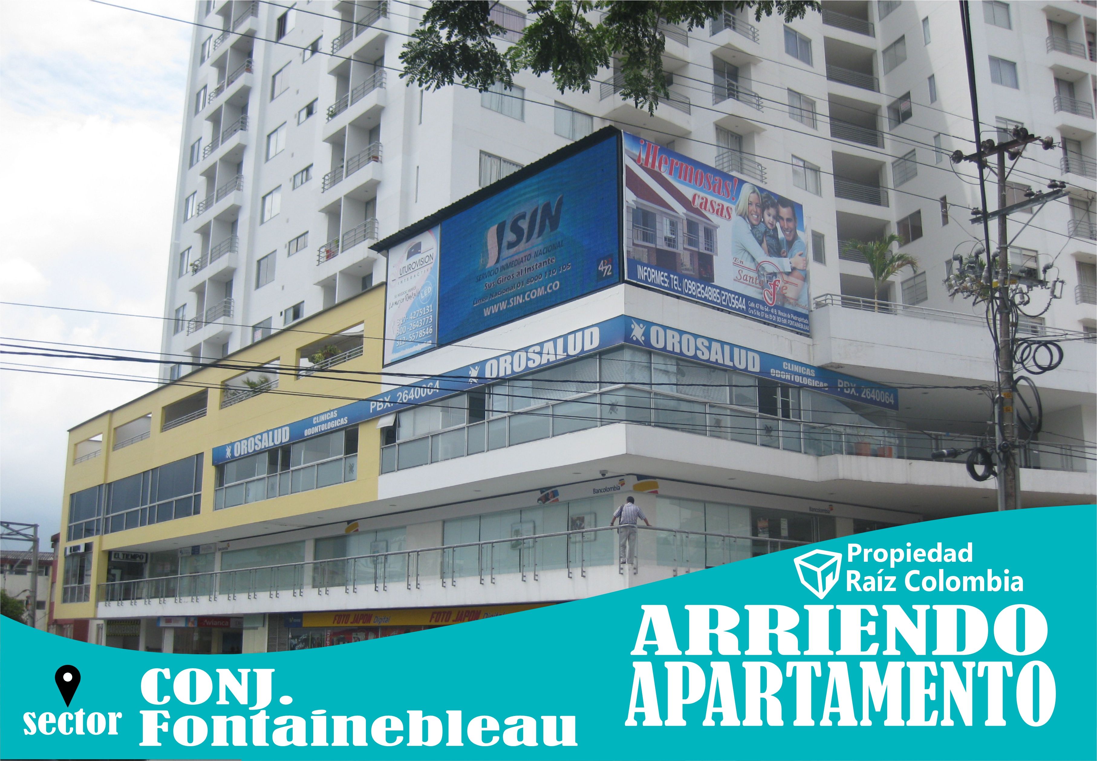 Apartamento en arriendo Tolima Ibagué Restrepo 90 m2 Habitaciones 3 Baños 3 Garajes 1 Precio $2300000