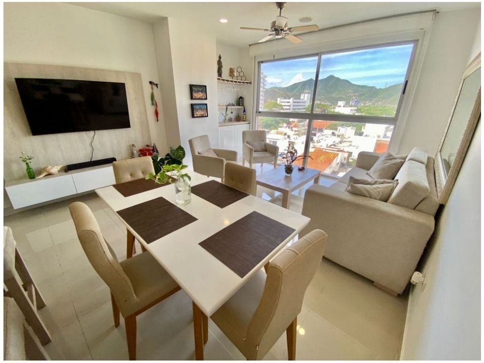 Apartamento en arriendo Magdalena Santa Marta Bellavista 103 m2 Habitaciones 2 Baños 3 Garajes 2 Precio $4500000