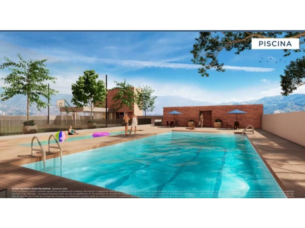 Apartamento en venta Antioquia Medellín Calasanz 50 m2 Habitaciones 2 Baños 2 Garajes 0 Precio $263000000