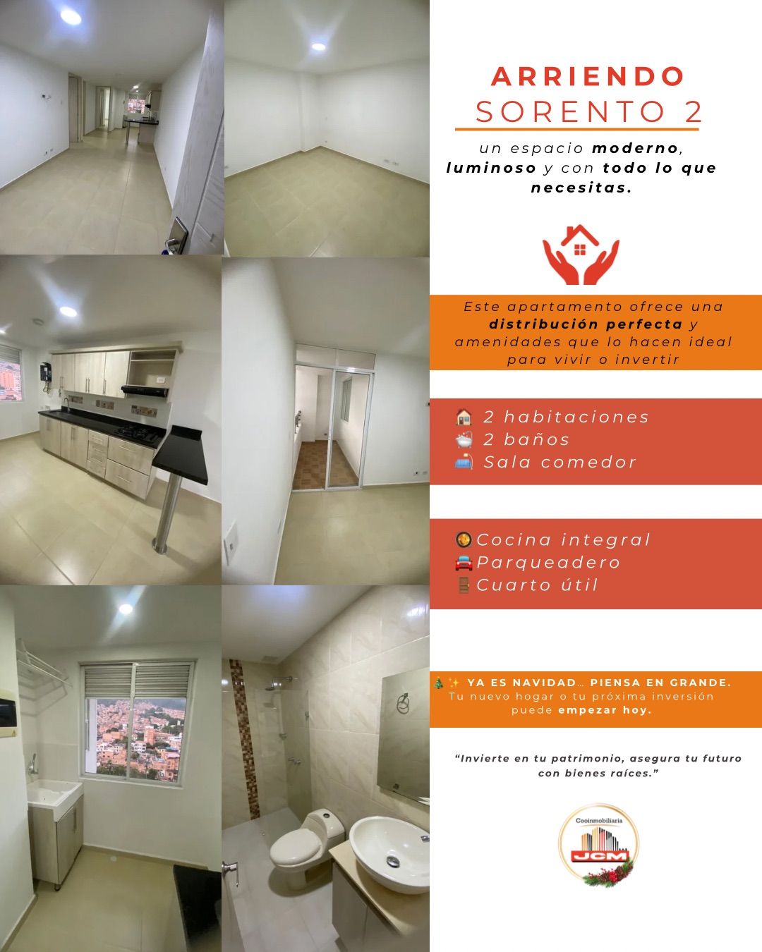 Apartamento en arriendo Antioquia Bello Ciudad Niquia 68 m2 Habitaciones 2 Baños 2 Garajes 1 Precio $1750000