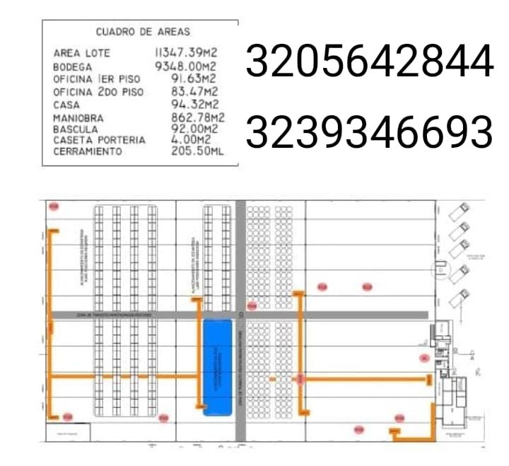 Bodega en venta Valle Del Cauca Cali Salomia 10500 m2 Habitaciones 0 Baños 0 Garajes 15 Precio $25000000000