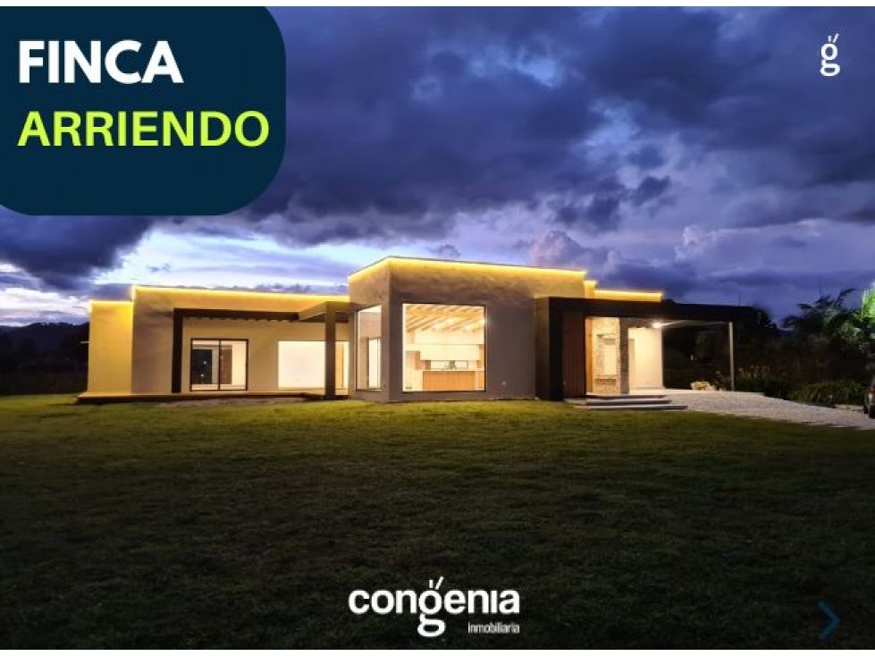 Finca en arriendo Antioquia Rionegro El Porvenir 350 m2 Habitaciones 4 Baños 4 Garajes 2 Precio $20000000