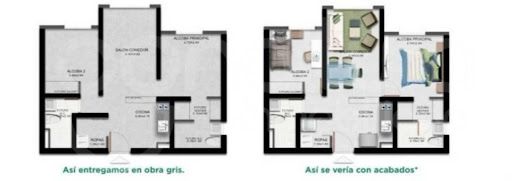 Apartamento en venta Antioquia Medellín Calasanz 50 m2 Habitaciones 2 Baños 2 Garajes 0 Precio $235000000