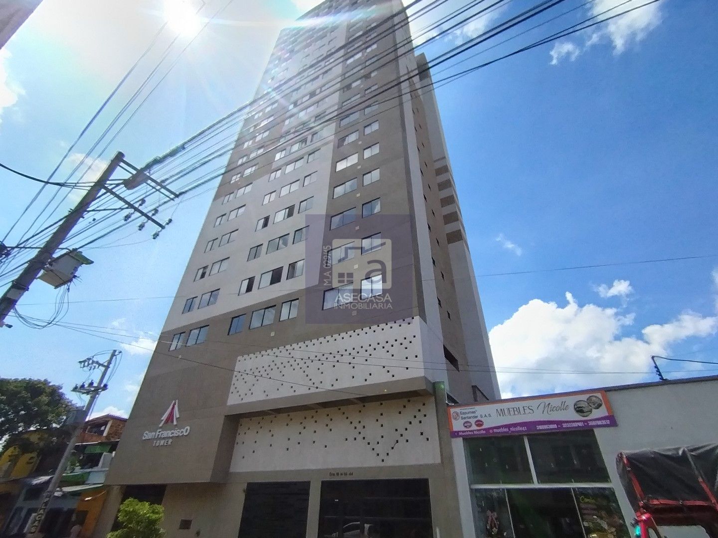 Apartamento en arriendo Santander Bucaramanga San Francisco 45 m2 Habitaciones 2 Baños 2 Garajes 1 Precio $1196600