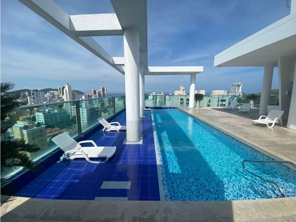 Apartaestudio en arriendo Magdalena Santa Marta Gaira Mar 55 m2 Habitaciones 0 Baños 1 Garajes 1 Precio $1750000