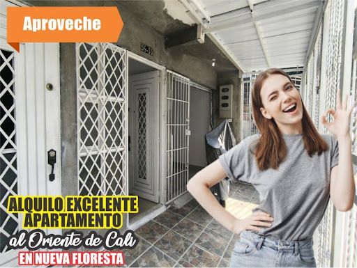 Apartamento en arriendo Valle Del Cauca Cali Nueva Floresta Del Ict 110 m2 Habitaciones 3 Baños 1 Garajes 1 Precio $1350000