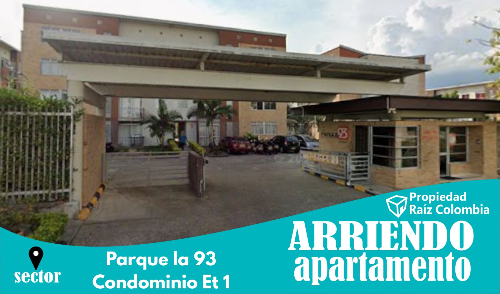 Apartamento en arriendo Tolima Ibagué Cn Parque 93 Et Iii 72 m2 Habitaciones 3 Baños 2 Garajes 1 Precio $1356000