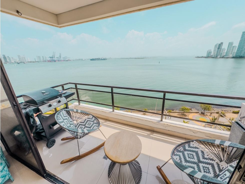 Apartamento en arriendo Bolívar Cartagena Boca Grande 140 m2 Habitaciones 4 Baños 4 Garajes 1 Precio $7500000