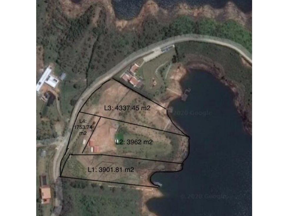 Lote en venta Antioquia Guatape Guatape 3962 m2 Habitaciones 0 Baños 0 Garajes 0 Precio $1050000000
