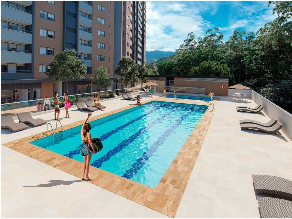 Apartamento en venta Antioquia Itagüí Itagüí 57 m2 Habitaciones 2 Baños 2 Garajes 1 Precio $462000000