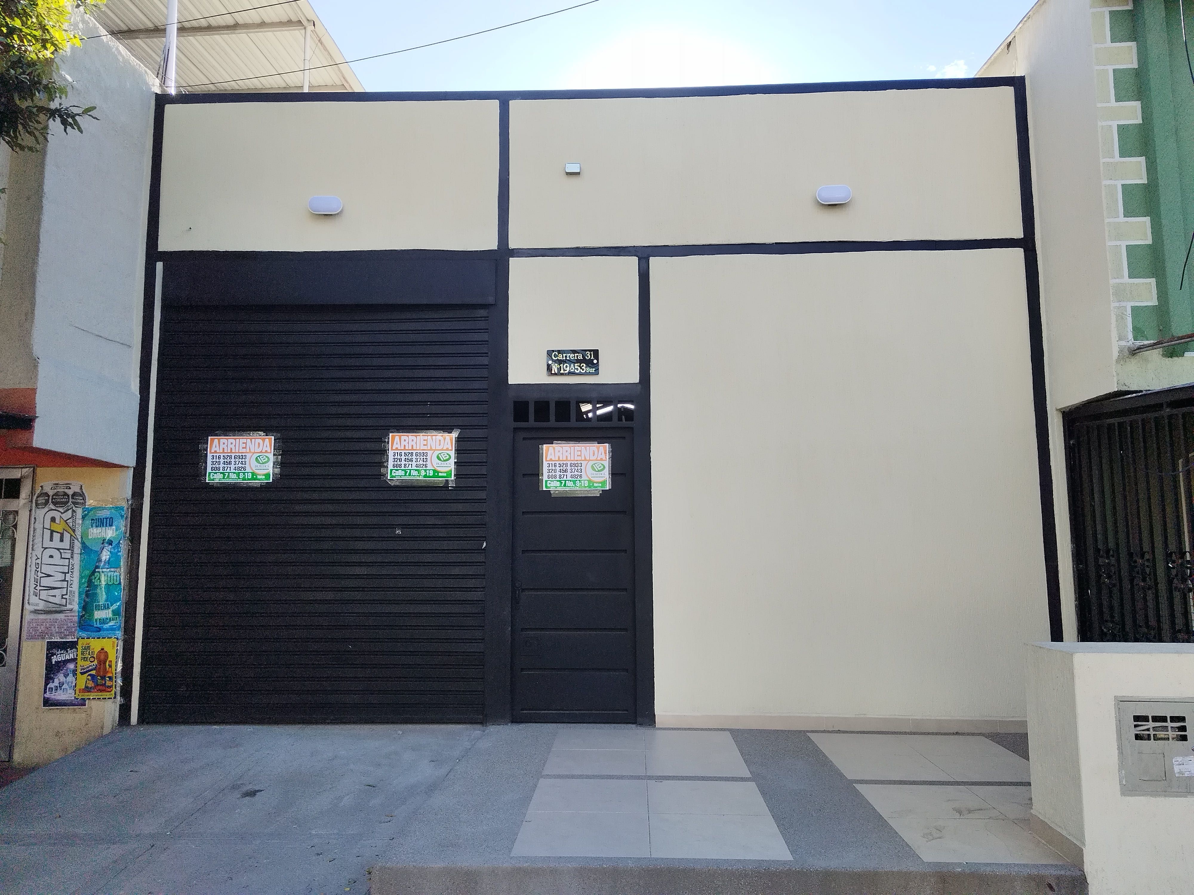 Bodega en arriendo o venta Huila Neiva Manzanares 147 m2 Habitaciones 0 Baños 1 Garajes 1 Precio venta $450000000 Precio arriendo $1800000