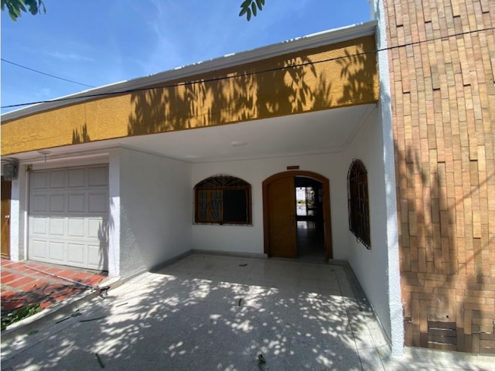 Casa en arriendo Atlántico Barranquilla El Porvenir 250 m2 Habitaciones 3 Baños 3 Garajes 1 Precio $6000000