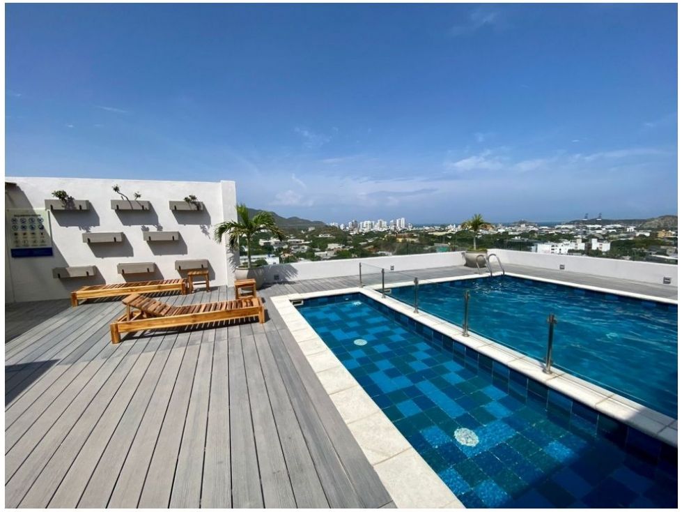 Apartamento en arriendo o venta Magdalena Santa Marta Ub Riascos 65 m2 Habitaciones 2 Baños 3 Garajes 1 Precio venta $340000000 Precio arriendo $2300000