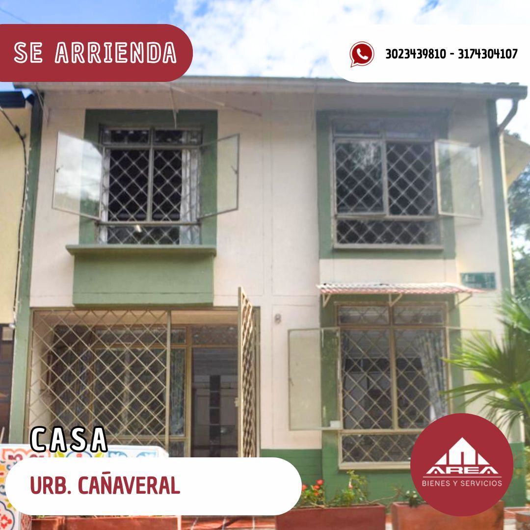 Casa en arriendo Tolima Ibagué Cañaveral Et I 82 m2 Habitaciones 3 Baños 2 Garajes 1 Precio $1100000