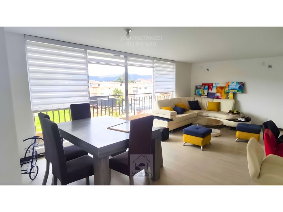 Apartamento en venta Cundinamarca Chía Chia 104 m2 Habitaciones 3 Baños 2 Garajes 2 Precio $530000000