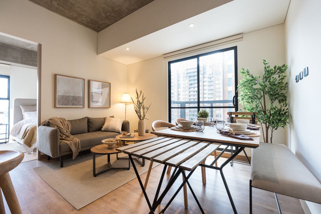 Apartamento en arriendo Cundinamarca Bogotá Ciudad Salitre 60 m2 Habitaciones 2 Baños 2 Garajes 1 Precio $3800000