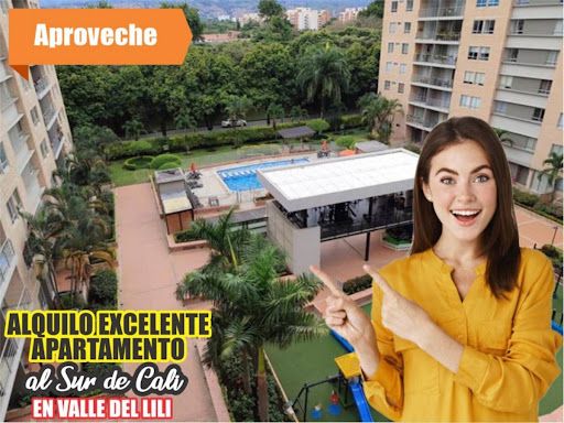 Apartamento en arriendo Valle Del Cauca Cali Lili 90 m2 Habitaciones 3 Baños 2 Garajes 1 Precio $2400000