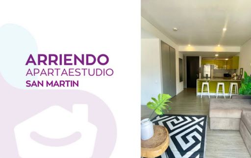 Apartaestudio en arriendo Cundinamarca Bogotá San Martin 55 m2 Habitaciones 1 Baños 2 Garajes 1 Precio $3300000