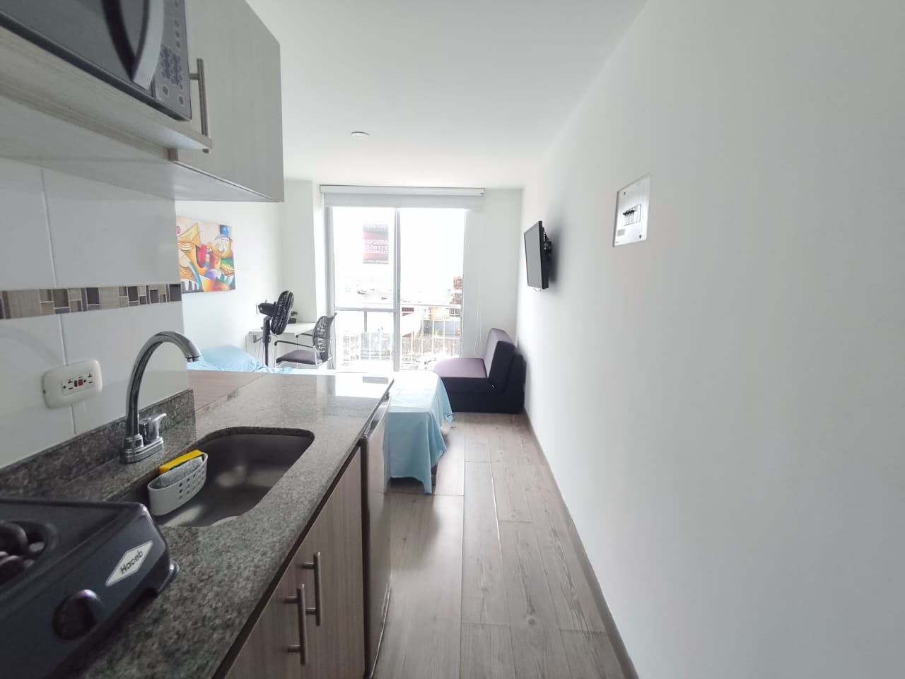 Apartaestudio en arriendo Risaralda Pereira Santa Teresita 23 m2 Habitaciones 1 Baños 1 Garajes 0 Precio $1390000