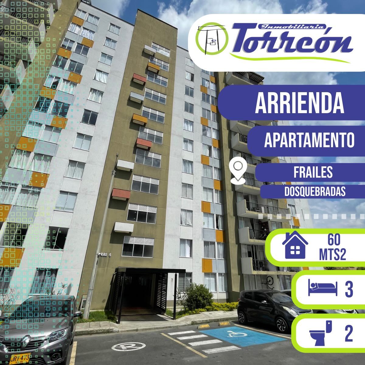 Apartamento en arriendo Risaralda Dosquebradas Ub Montebonito Et I 60 m2 Habitaciones 3 Baños 2 Garajes 1 Precio $1400000