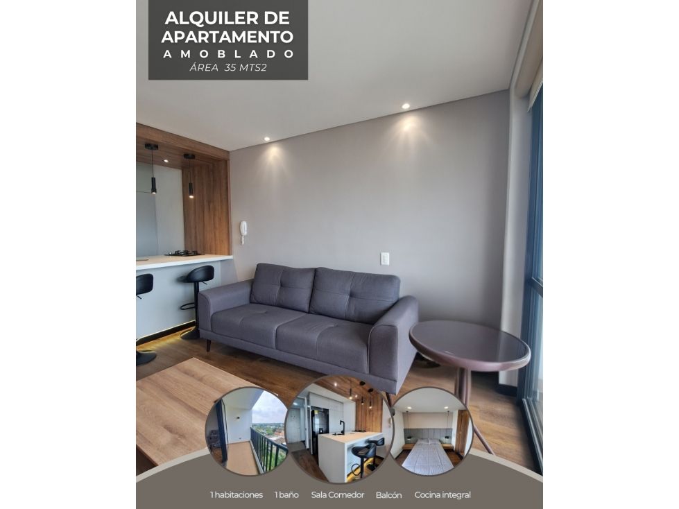 Apartaestudio en arriendo Valle Del Cauca Cali Urbanización La Flora 35 m2 Habitaciones 1 Baños 1 Garajes 0 Precio $3241000