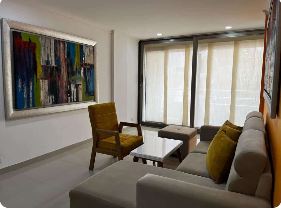 Apartamento en arriendo Bolívar Cartagena Manga 105 m2 Habitaciones 3 Baños 2 Garajes 1 Precio $4000000