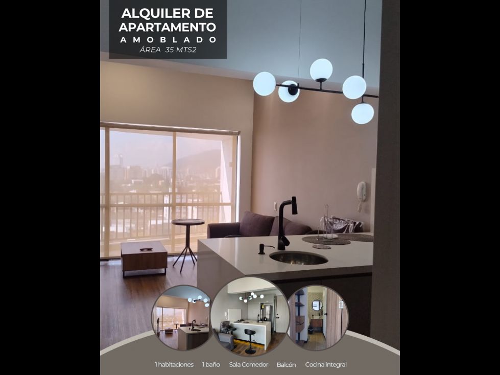 Apartaestudio en arriendo Valle Del Cauca Cali Urbanización La Flora 35 m2 Habitaciones 1 Baños 1 Garajes 0 Precio $3241000