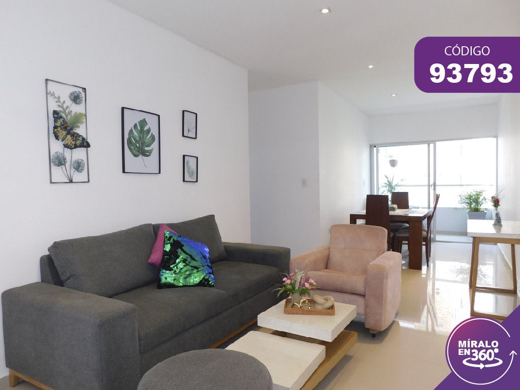 Apartamento en venta Atlántico Barranquilla Ciudad Jardin 105 m2 Habitaciones 3 Baños 3 Garajes 2 Precio $370000000