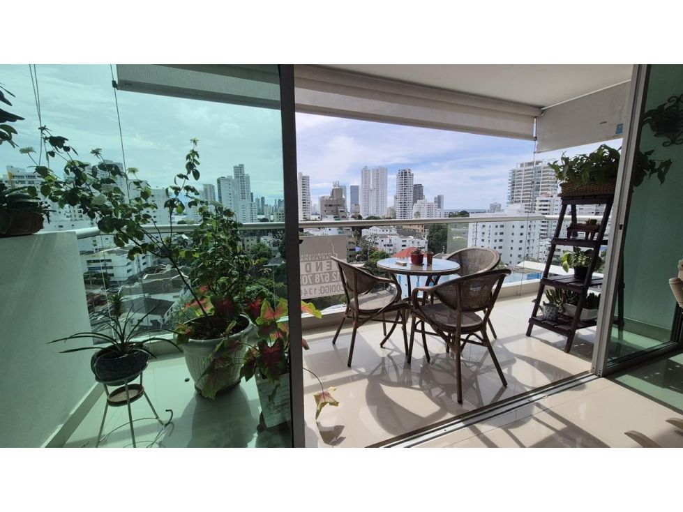 Apartamento en venta Bolívar Cartagena Manga 176 m2 Habitaciones 3 Baños 4 Garajes 2 Precio $980000000