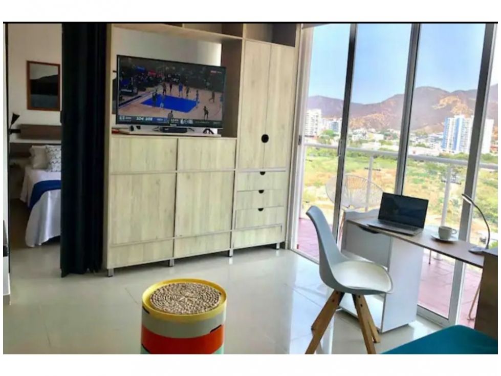 Apartaestudio en venta Magdalena Santa Marta Cerro La Gloria 37 m2 Habitaciones 1 Baños 1 Garajes 1 Precio $300000000