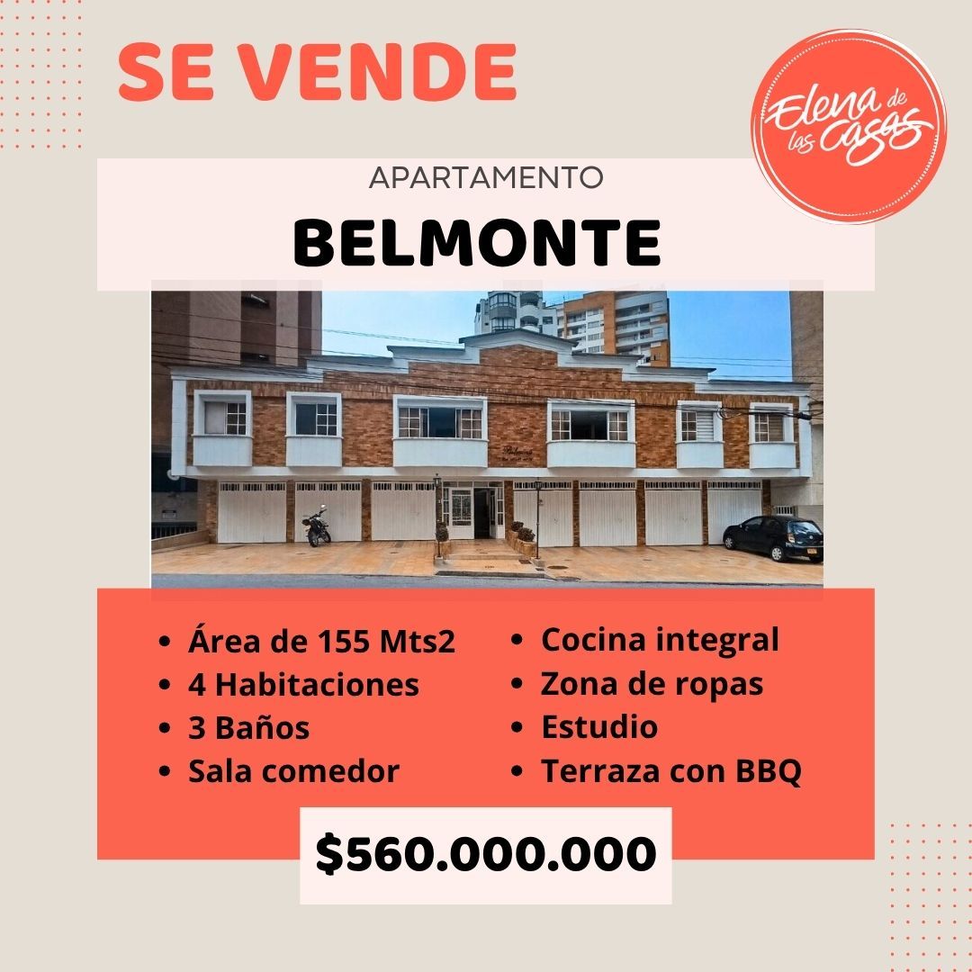 Apartamento en venta Santander Bucaramanga Cabecera Del Llano 155 m2 Habitaciones 4 Baños 3 Garajes 0 Precio $560000000