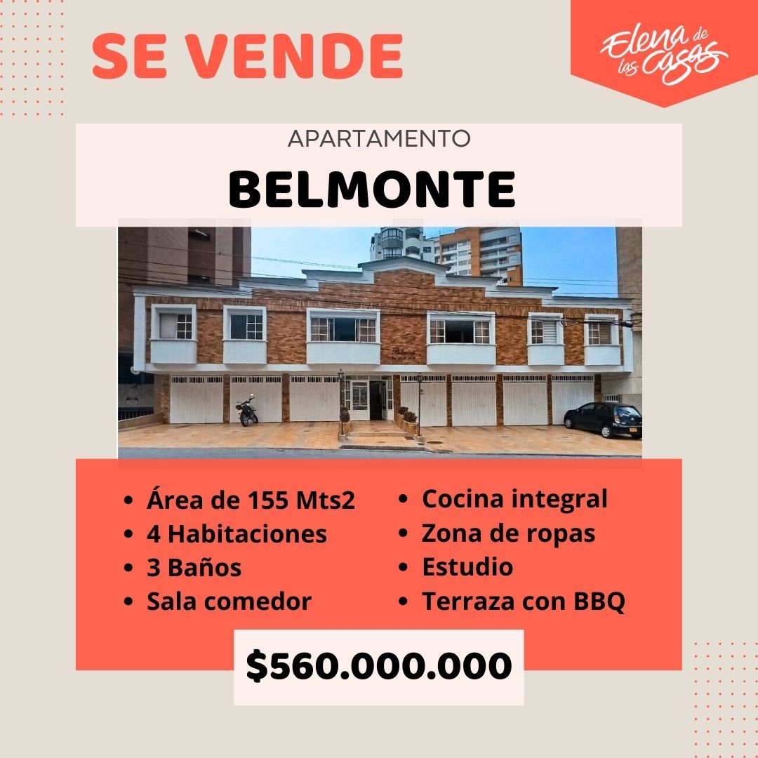 Apartamento en venta Santander Bucaramanga Cabecera Del Llano 155 m2 Habitaciones 4 Baños 3 Garajes 0 Precio $560000000