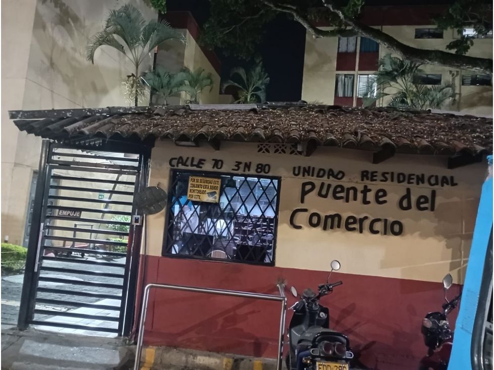 Apartamento en arriendo Valle Del Cauca Cali Sector Puente Del Comercio 56 m2 Habitaciones 3 Baños 1 Garajes 0 Precio $1085000