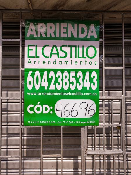 Bodega en arriendo Antioquia Medellín Trinidad 25 m2 Habitaciones 0 Baños 1 Garajes 0 Precio $1300000