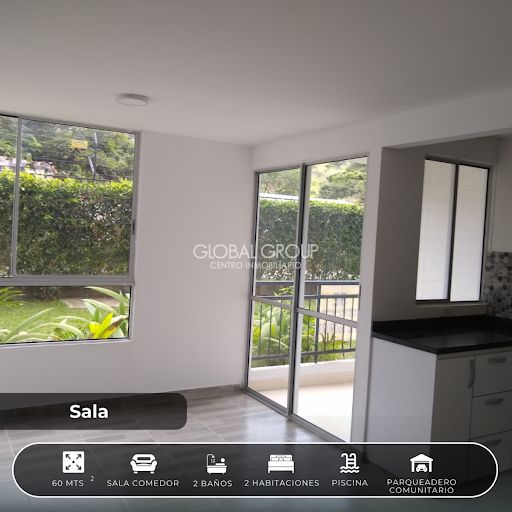 Apartamento en arriendo Valle Del Cauca Yumbo Acopi 75 m2 Habitaciones 3 Baños 2 Garajes 0 Precio $1350000