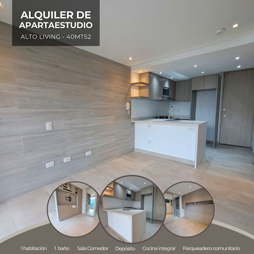 Apartaestudio en arriendo Valle Del Cauca Cali Urbanización La Merced 37 m2 Habitaciones 1 Baños 1 Garajes 0 Precio $1950000