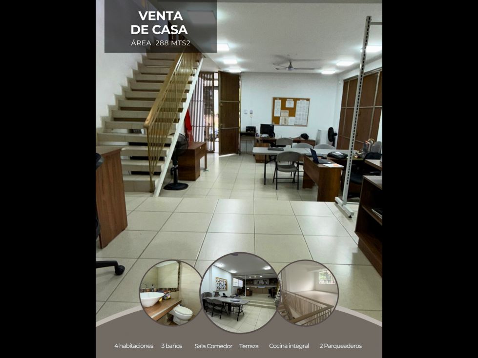 Casa en venta Valle Del Cauca Cali San Vicente 288 m2 Habitaciones 4 Baños 3 Garajes 2 Precio $1400000000