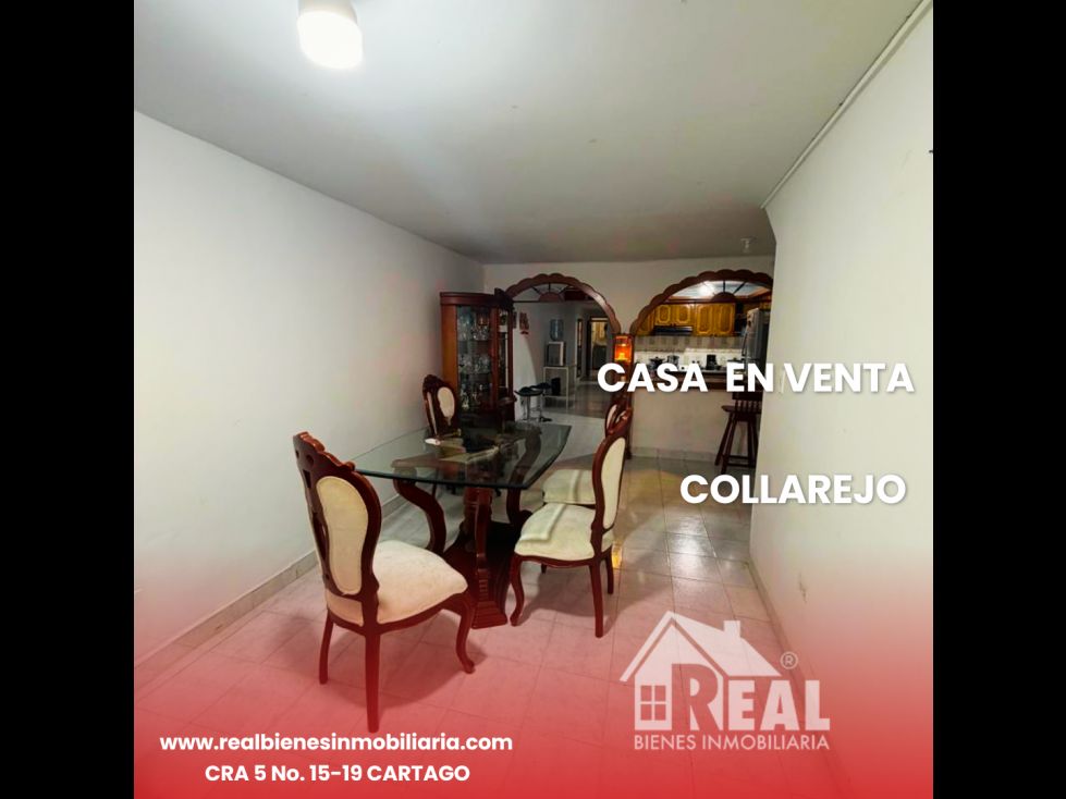 Casa en venta Valle Del Cauca Cartago Collarejo 94 m2 Habitaciones 5 Baños 2 Garajes 0 Precio $380000000