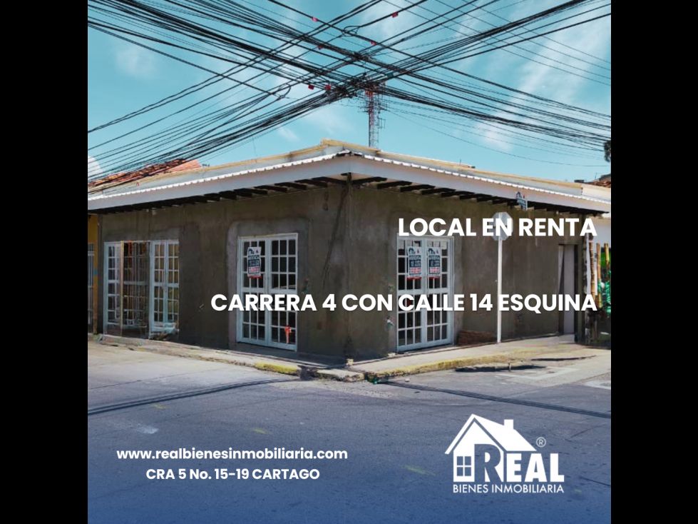 Local en arriendo Valle Del Cauca Cartago Santa María 100 m2 Habitaciones 0 Baños 2 Garajes 0 Precio $5000000