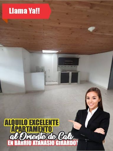 Apartamento en arriendo Valle Del Cauca Cali Atanasio Girardot 45 m2 Habitaciones 2 Baños 1 Garajes 0 Precio $600000