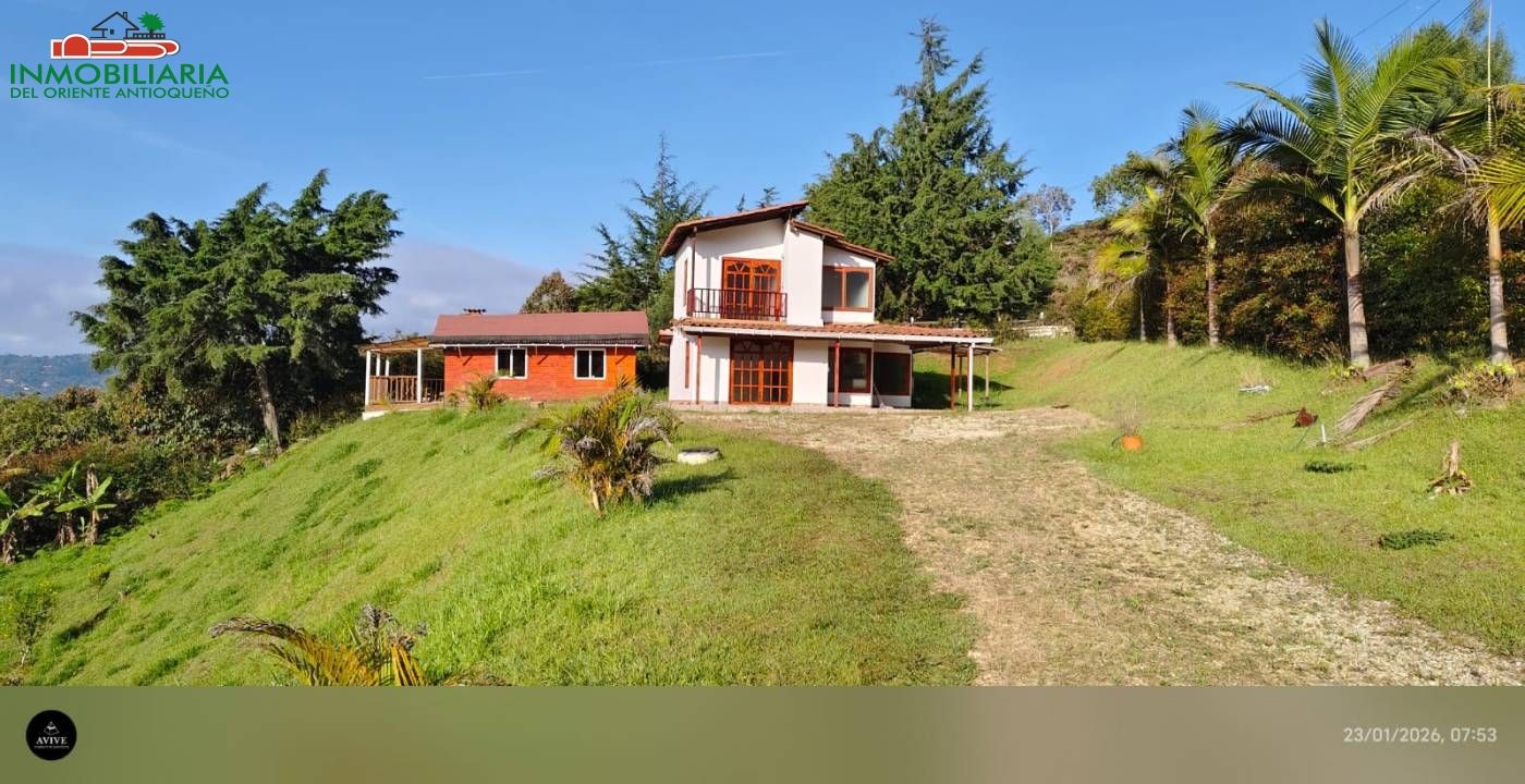 Finca en arriendo Antioquia Guarne Guarne 2695 m2 Habitaciones 3 Baños 2 Garajes 1 Precio $2700000