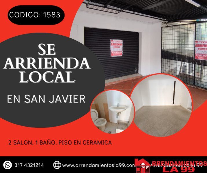 Local en arriendo Antioquia Medellín El Socorro 50 m2 Habitaciones 0 Baños 1 Garajes 0 Precio $2600000