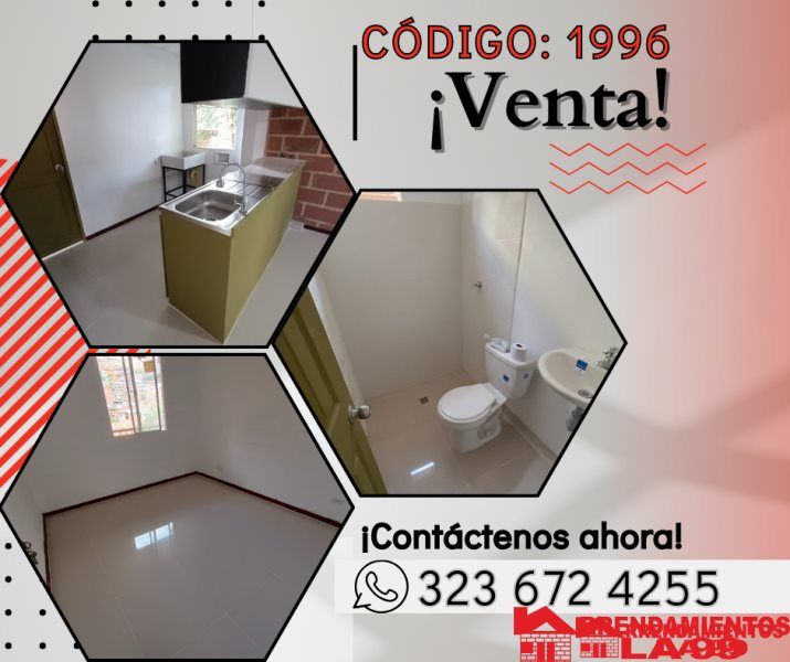 Apartamento en arriendo o venta Antioquia Medellín Santa Rosa De Lima 50 m2 Habitaciones 3 Baños 1 Garajes 0 Precio venta $250000000 Precio arriendo $1250000