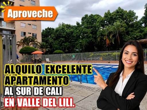 Apartamento en arriendo Valle Del Cauca Cali Lili 100 m2 Habitaciones 3 Baños 2 Garajes 1 Precio $2400000