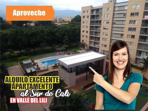 Apartamento en arriendo Valle Del Cauca Cali Lili 100 m2 Habitaciones 3 Baños 2 Garajes 1 Precio $2400000