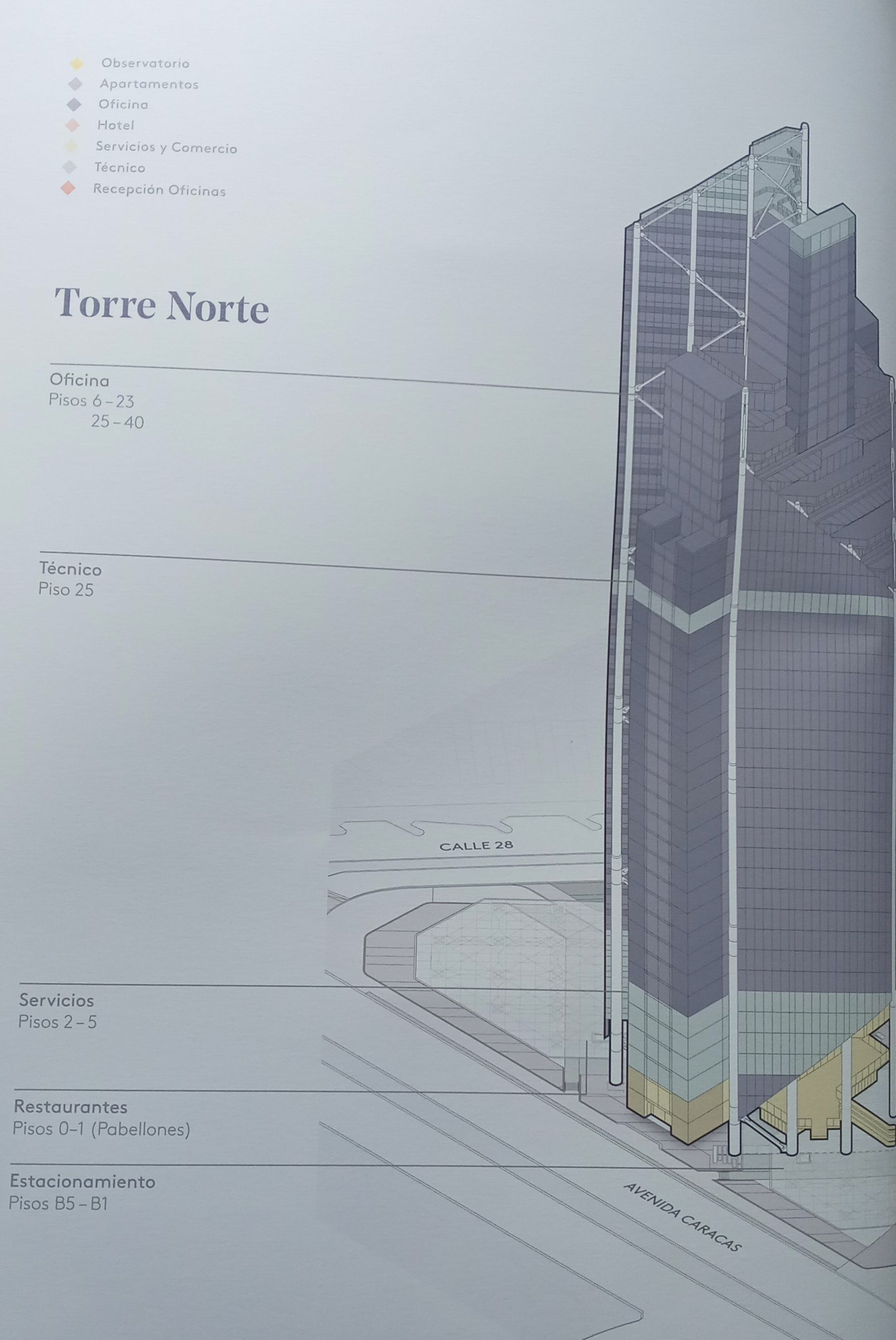 Oficina en arriendo Cundinamarca Bogotá San Diego 2000 m2 Habitaciones 0 Baños 4 Garajes 4 Precio $230000000